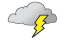 Thunderstorm with heavy rain